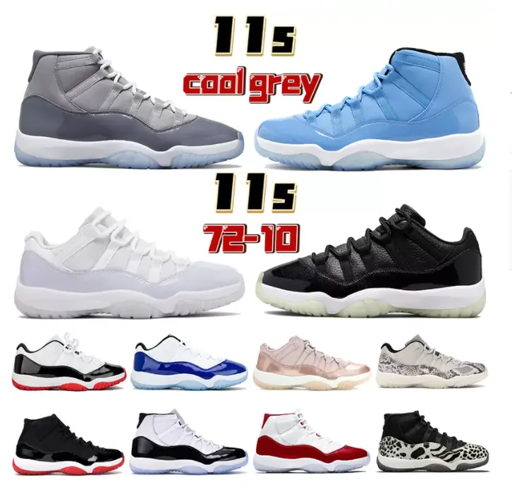Wholesale Price Custom Fashion Men Sport Shoes Brandd Sneakers Basketball Shoes Jordaneliedlys 11 for Men