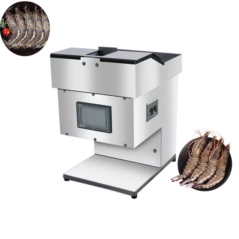 Small Intelligent Shrimp Cutter Shrimp Removal Line Equipment Cnc Fast Shrimp Cutting and Back Opening Machine