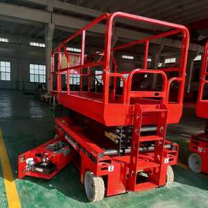 Piattaforma Elevatrice a Forbice Elettrica Compatta Semovente per Lavori Aerei - Product Image 1