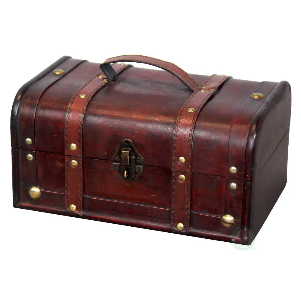 wooden chest box cheap unfinished handmade large plain oak wood treasure chest wooden box