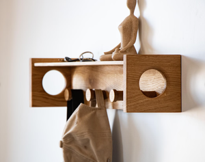 현대적인 맞춤형 철제 수납 선반, 주방 및 거실 장식용 나무 플로팅 선반, 공장 도매 및 소매점 - Product Image 4