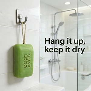 Sapone Artigianale da Appendere con Corda in Cotone, Delicato Sapone Detergente e Idratante per Doccia e Viaggio - Product Image 4