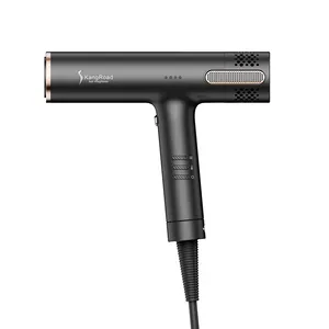 מקצועי רב styler מייבש שיער lcd תצוגת ldc חזק מנוע במהירות ייבוש שלילי יצרן היונים הסיטונאי