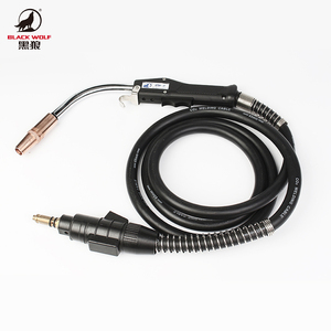 BLACK WOLF BW # 5 Piezas de Repuesto para Antorcha de Soldadura MIG de <span class=keywords><strong>CO2</strong></span>, Compatibles con el Tipo Americano TWECO - Product Image 1