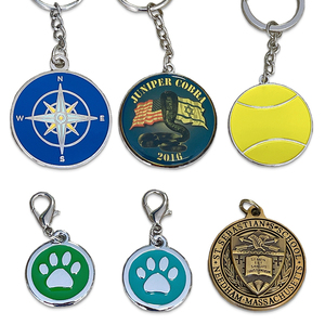 Llavero Promocional Personalizado con Logotipo, Esmalte Suave, Esmalte Duro, Chapado en Oro y Plata - Product Image 3