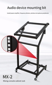 Thiết Bị Khuếch Đại Công Suất Máy Phát Đĩa Âm Thanh Chuyên Nghiệp Sân Khấu Khung DJ 9U/12U Bảng Điều Chỉnh Thông Dụng - Product Image 6