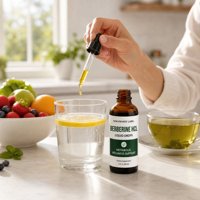 Gouttes de berbérine HCL, soutien métabolique, faible teneur en sucre, liquide oral à base de plantes, complément alimentaire pour adultes, certifié GMP, étiquette privée OEM