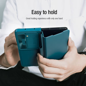 Nillkin Premium Leather Case <span class=keywords><strong>Fold</strong></span> 5 Cover avec Slide Camera Cover et <span class=keywords><strong>S</strong></span> <span class=keywords><strong>Pen</strong></span> Holder pour Samsung Galaxy Z <span class=keywords><strong>Fold</strong></span> 5 Flip Case - Product Image 4