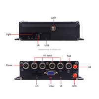 HOPE-Système DVR mobile à écran IPS de 7 pouces, 4 canaux, 1080P, 4G, WIFI, GPS, boîte noire de voiture, carte SD pour autobus scolaire, CCTV, Dash Cam, DVR