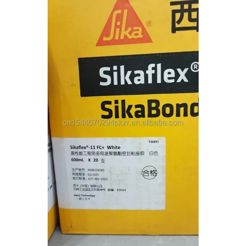 Sikaflex 11FC+ 600ml Waterproof Weather Resistant High Temperature Resistant Polyurethane Sealing Adhesive Structural Adhesive