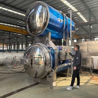 Autoclave horizontal industriel pour la stérilisation des aliments en conserve - Prix compétitif