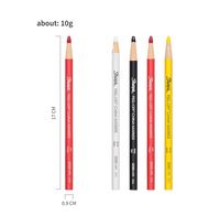 Marqueur Sharpie PEEL-OFF, marqueur de Chine, crayon de marquage noir, jaune, rouge, blanc, crayon de dessin coloré, crayon de marquage, crayon de couleur