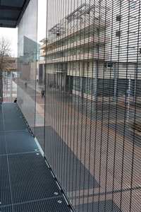 Maille tissée en <span class=keywords><strong>câble</strong></span> enduit de poudre pour rideau décoratif d'espace commercial - Product Image 5