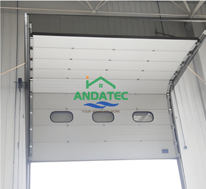 Puertas elevadoras superiores industriales aisladas <span class=keywords><strong>Anda</strong></span> con paneles de doble capa - Product Image 6