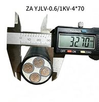 ZA YJLV 0,6/1kV 4*70mm² Klasse A Flammhemmendes Aluminiumleiter XLPE-Isoliertes Stromkabel