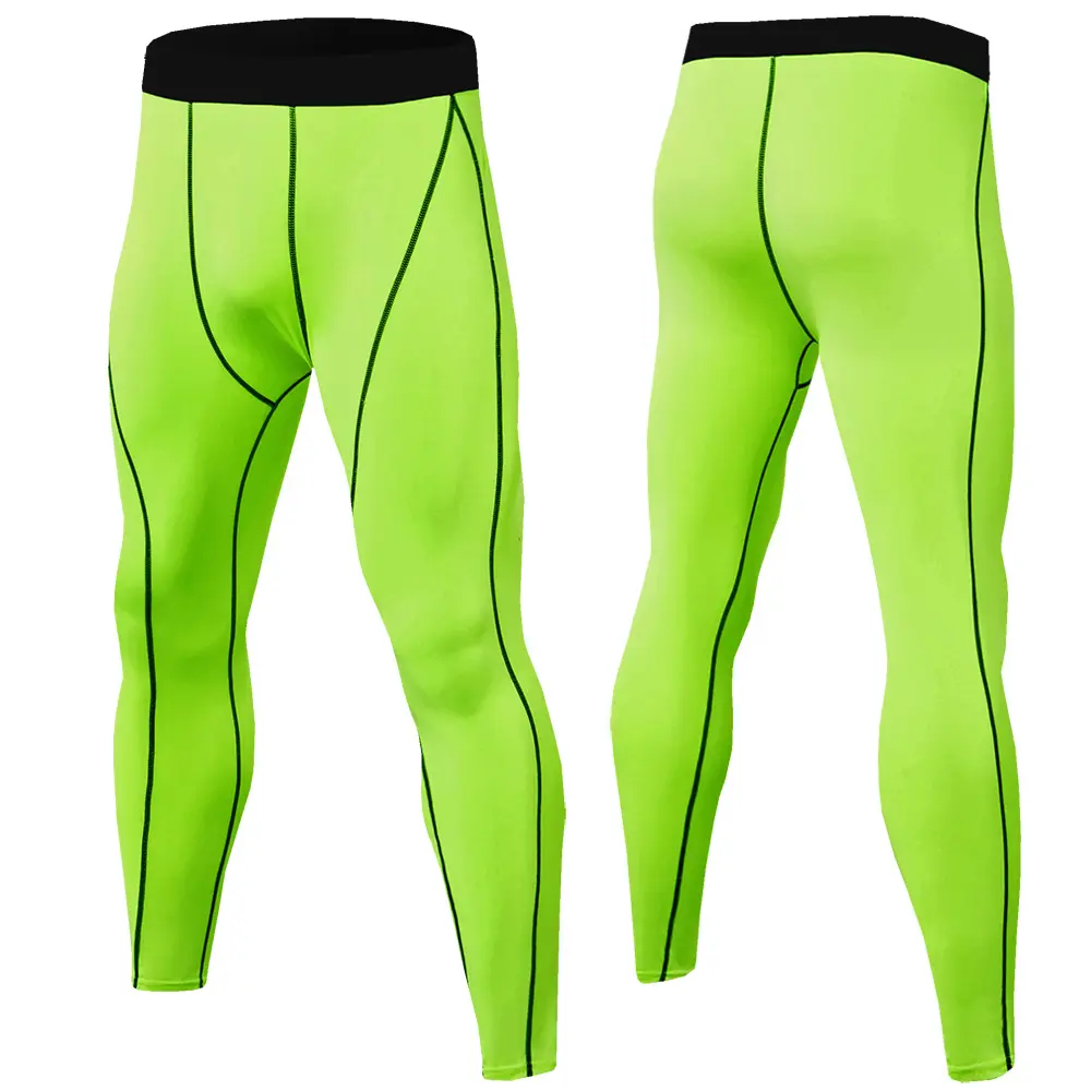 Wholesale Quick Dry Tracksuit Fitness top gym sweatshirt running legging sport pants tights compression leggings men
