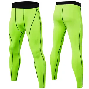 Großhandel Quick Dry Trainings anzug Fitness Top Gym Sweatshirt Laufen Legging Sport hose Strumpfhose Kompression Leggings Männer