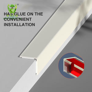 Protection <span class=keywords><strong>d</strong></span>'<span class=keywords><strong>angle</strong></span> murale autocollante en PVC pour meubles, armoires, étagères, cloisons sèches, plinthes et bureaux - Product Image 4