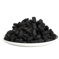Mûres séchées en vrac de Sichuan Panzhihua, emballage en boîte, grande quantité, réduction, durée de conservation de 12 mois