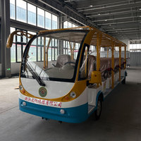 Bus touristique électrique 8, 11, 14 places, navette électrique pour hôtel, complexe hôtelier, parc, attraction touristique