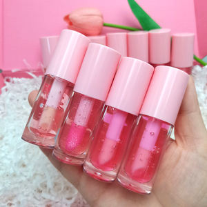 Aceite de coco al por mayor, bálsamo labial brillante, aceite de labios de fruta teñido personalizado vegano, Etiqueta Privada, aceite de labios transparente, tinte de aceite de labios brillante vegano - Product Image 5