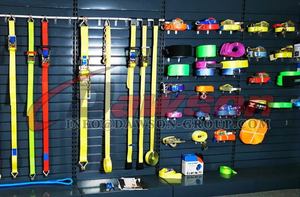 DAWSON China Factory EN 12195-2 Dispositif de tension 5000kg X <span class=keywords><strong>15m</strong></span> <span class=keywords><strong>Sangle</strong></span> <span class=keywords><strong>à</strong></span> <span class=keywords><strong>cliquet</strong></span> avec anneaux en D pour déplacer ou déplacer - Product Image 5