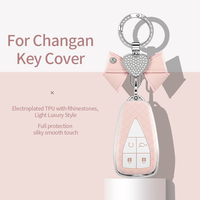 Logo personnalisé, motifs, impression recto-verso, design personnalisé basé sur vos images, matériau TPU pour la coque de clé de voiture Changan avec fermoir