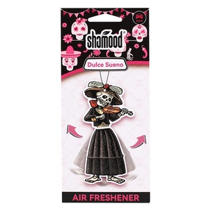 Ambientador personalizado único para coche, papel negro para hombre Dulces Alnas, aroma de larga duración para colgar accesorios de Interior de coche - Product Image 2