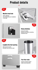 Nueva máquina cortadora de carne comercial automática 120 kg/h 220V/380V - Product Image 6