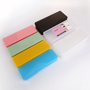 Transparent plastic <b>box</b>, rectangular, <b>small</b> size, <b>storage</b> tool/parts <b>box</b>, mini <b>lidded</b> medicine <b>box</b>, packaging <b>box</b>, PP portable. - Product Image 1
