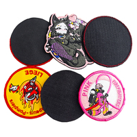 Patchs brodés personnalisés de haute qualité avec des motifs floraux et alphabétiques, appliqués 2D/3D à repasser pour vêtements