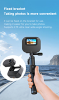 Caméra d'action miniature DM-10 SourcingArk, nouvelle caméra HD étanche 10m avec chargement magnétique pour animaux de compagnie et activités extérieures