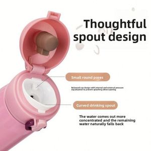 Bouteille d'eau isotherme en acier inoxydable anti-fuite pour enfants et adultes, plusieurs capacités - Product Image 2