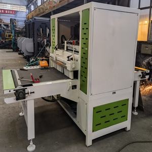 Sierra de corte de madera de doble hoja para aserradero, máquina de recorte de tablas con riel infrarrojo, sierra de borde para madera - Product Image 5