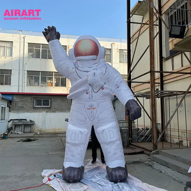 Giant Opblaasbare Astronaut Figuur Model Space Man Astronaut Opblaasbare Voor Pretpark