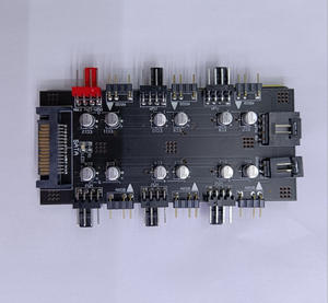 Alimentation SATA 1 à 6 <span class=keywords><strong>PWM</strong></span>/<span class=keywords><strong>ARGB</strong></span> <span class=keywords><strong>HUB</strong></span> 4 broches pour ventilateur <span class=keywords><strong>HUB</strong></span> 5V 3 broches RGB <span class=keywords><strong>HUB</strong></span> - Product Image 4