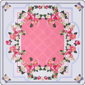 Tapete de Lujo Moderno de Goma para Mahjong y Póker, Serie Tigredetartan, Portátil, para Juegos Americanos, en Stock - Product Image 1