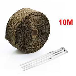 Algodón de Aislamiento Acústico Lingsheng para Tubo de Escape de Motocicleta, 51 mm, 2 Pulgadas, Resistente al Calor, Cubierta Reductora de Ruido - Product Image 2
