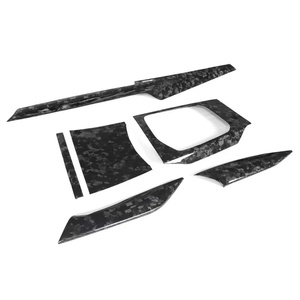 Bộ ốp trang trí nội thất xe hơi bằng sợi carbon khô 4/6 món bán buôn dành cho BMW X3 G01 G02 G08 X4 G80 G82 G20 G26 G42 - Product Image 4