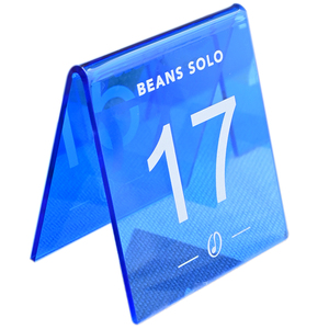 Acrylic Máy tính để bàn số tấm Máy tính để bàn bảng thiết lập quảng cáo dấu hiệu Thanh Nhà hàng a-loại số ghế - Product Image 1