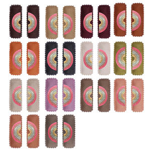 Lot de 2 pinces à cheveux géométriques mignonnes en tissu arc-en-ciel pour enfants, style coréen, petite taille, idéal pour les fêtes - Vente chaude - Product Image 1