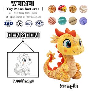 Peluche di peluche di peluche con animali di peluche di dimensioni personalizzate carino di alta qualità - Product Image 1