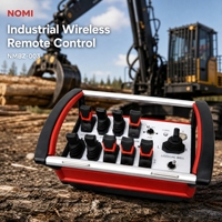 Transmetteur ergonomique à double joystick NOMI NMBZ-003 avec une autonomie de 36 heures pour les machines de construction lourdes