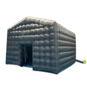 Tente de discothèque gonflable Portable, Cube de fête VIP géant, Bar de boîte de nuit avec éclairage LED et <span class=keywords><strong>souffleur</strong></span> - Product Image 2