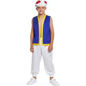 Disfraz de rana para niños, disfraz de Super Mario, disfraz de Halloween, talla infantil - Product Image 1
