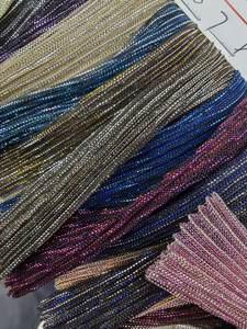 Estilo moderno Nuevo diseño de poliéster Tejido de tapicería Tela estampada de lino para vestidos Abrigos - Product Image 5