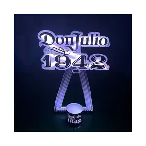 Bar Rechargeable Night Club VIP Service Sign Don Julio 1942 Tequila Bottle Presenter