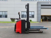 Chariot élévateur à palettes à batterie 2000 kg, hauteur de levage 3 m, entraînement AC, chariot élévateur autoporté pour entrepôt, stockage et logistique