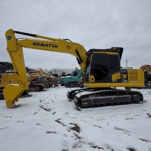 Used Komatsu PC160 16 Ton Excavator Tier 3 Cummins Engine 0.65m Bucket Capacity No DEF 2024 Model for Utility <b>Trenching</b> Small - Product Image 1