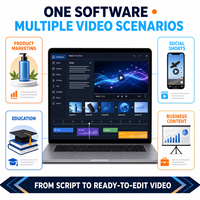 Logiciel de génération de vidéos courtes avec script IA personnalisé pour la création de contenu sur les réseaux sociaux